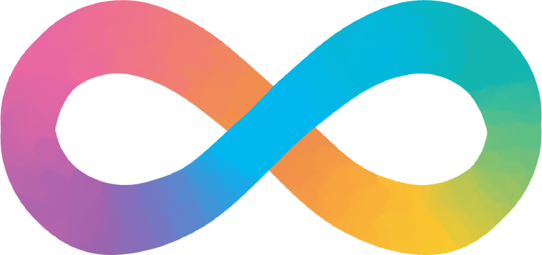 pastel neurodiversity symbol